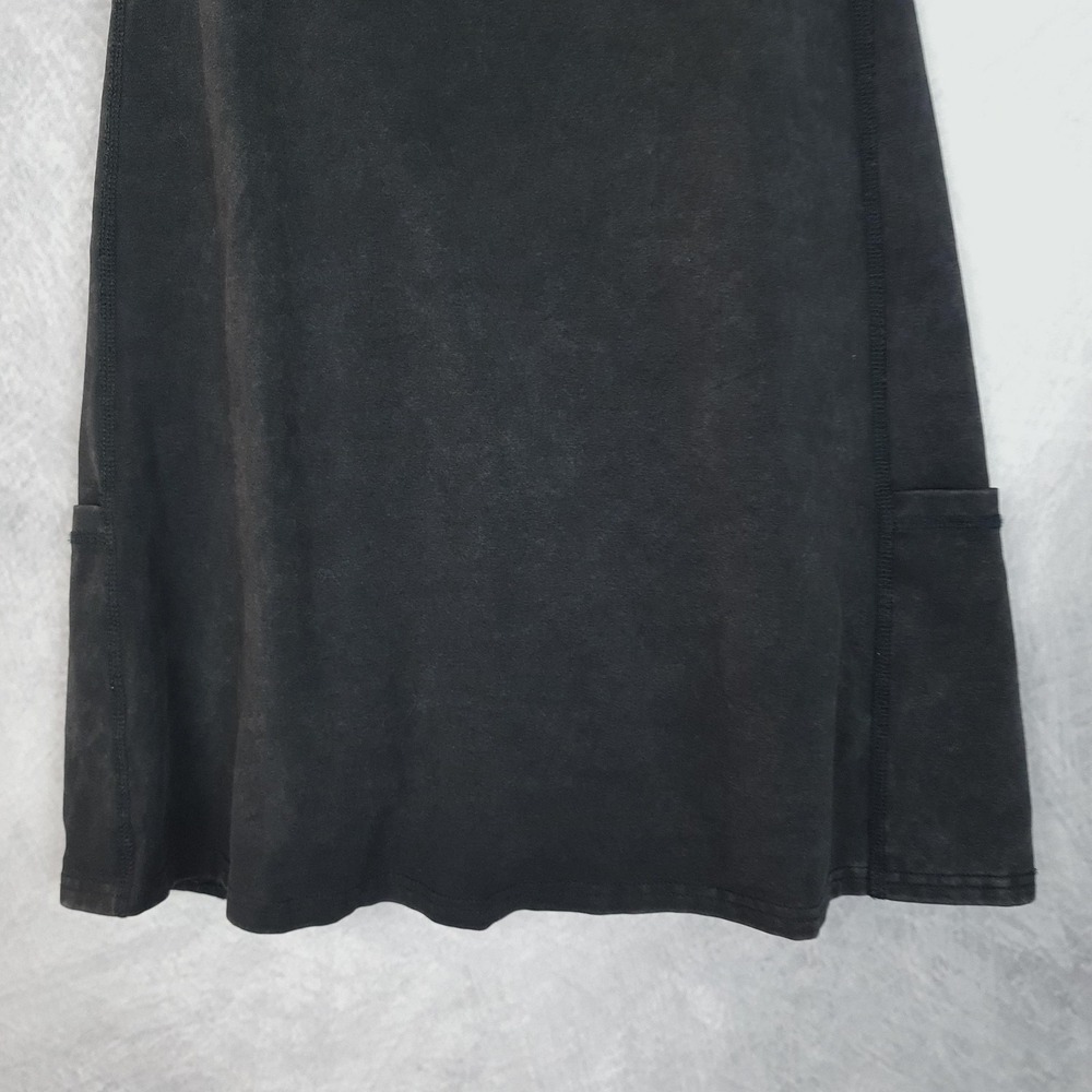 OFFLINE By Aerie Romper Womens XS Black V Neck Strappy Jersey Pockets One Piece - Picture 6 of 16